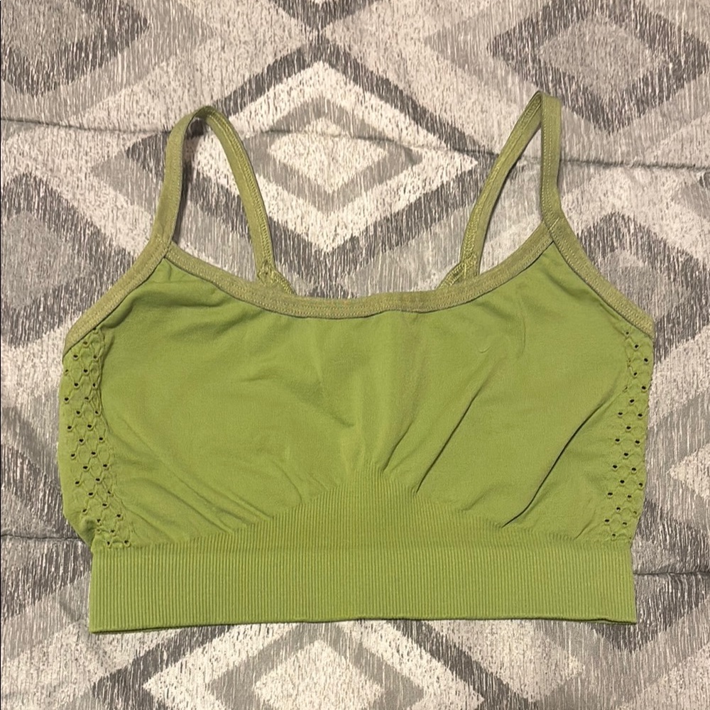 NWOT Baobei Green Bralette Sportsbra